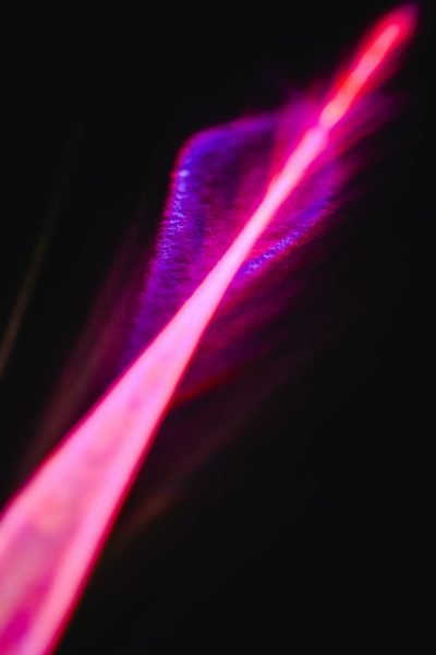 Stock photo of a laser beam
